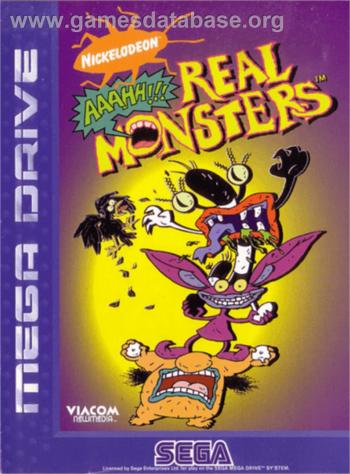 Cover AAAHH!!! Real Monsters for Genesis - Mega Drive